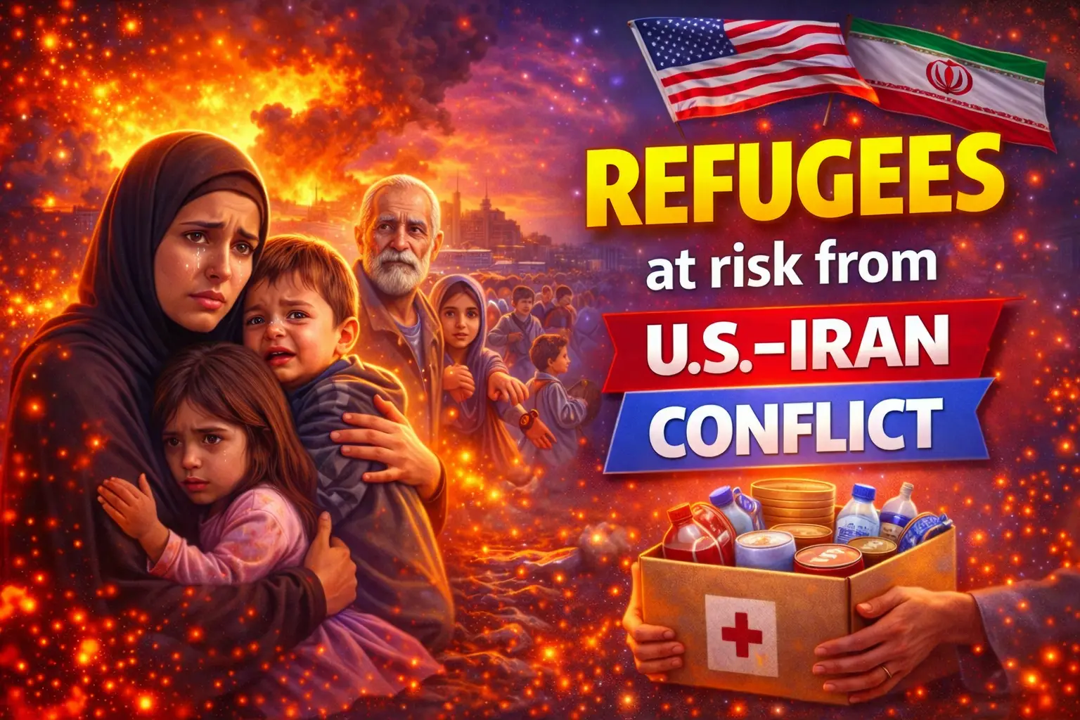 Nesne - ABD-İran geriliminde mülteciler ve göçmenler: BAE çatışması nasıl yeni bir insani krize yol açabilir?