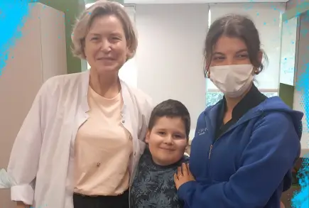 Ușurare și bucurie: Daniel a trecut cu succes controlul medical și este bine!