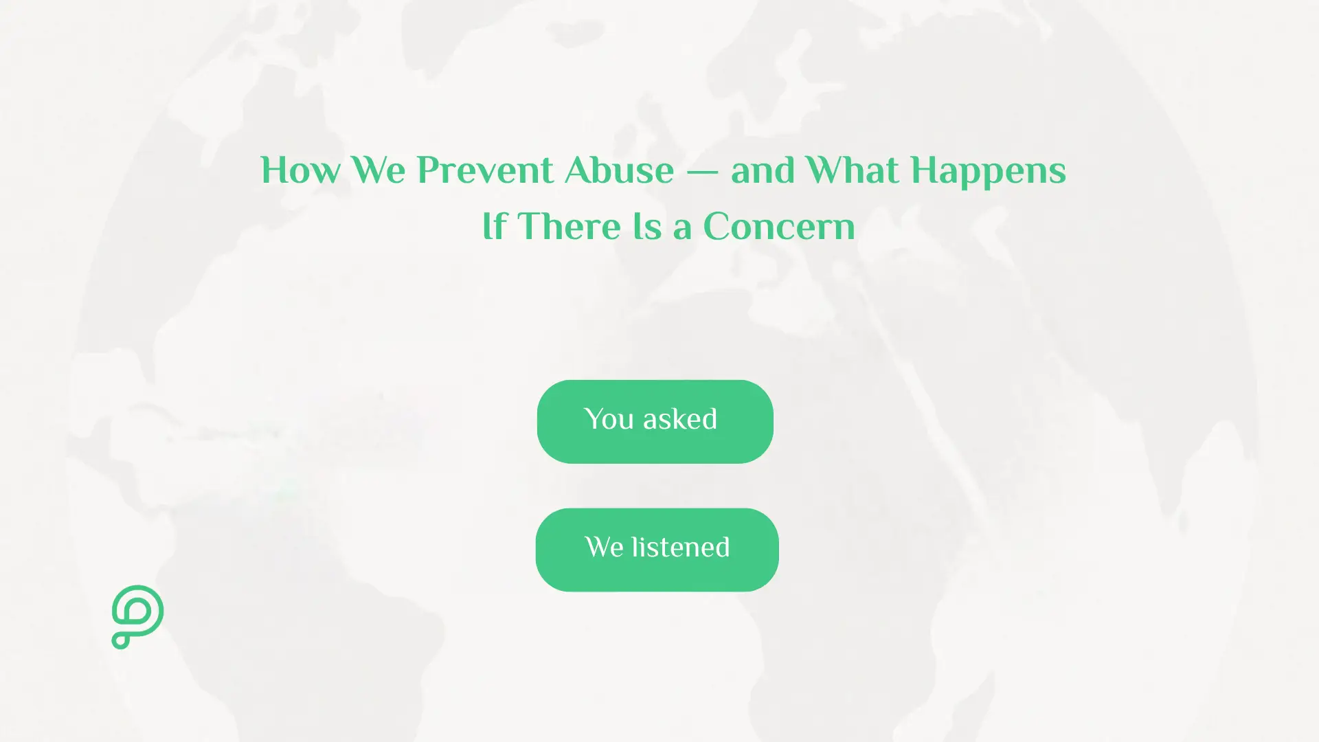 Illustration of secure online fundraising platform with verification and fraud prevention system