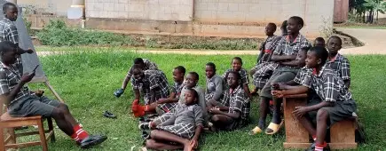 To construct a new classroom block and to renovate the old classes at St Mary Immaculate Villa Maria Primary School in Uganda. - Some of the old buildings to be renovated.