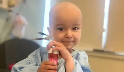 Спасите жизнь Аделине - 3-летняя Аделина проходит тяжёлое лечение и процедуру сбора стволовых клеток
